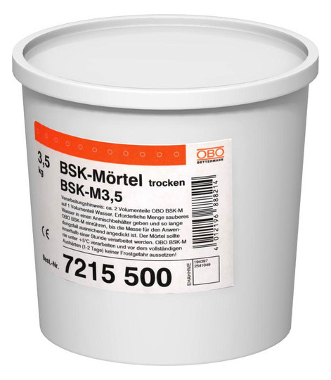 OBO Bettermann 7215500 Brandschutzkanal-Mörtel   KTM