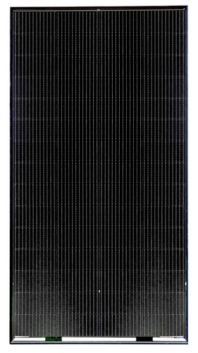 Solarfabrik 300Wp Glas-Glas Modul N-Type 1650x880x30mm Bifazial Fullblack-Optik